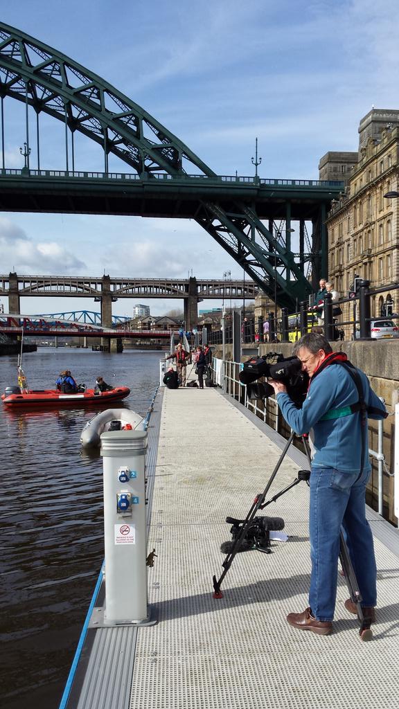 charitable sector PR case study cameraman films powerboats